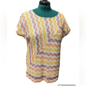 Sz L Alfred Dunner chevron top